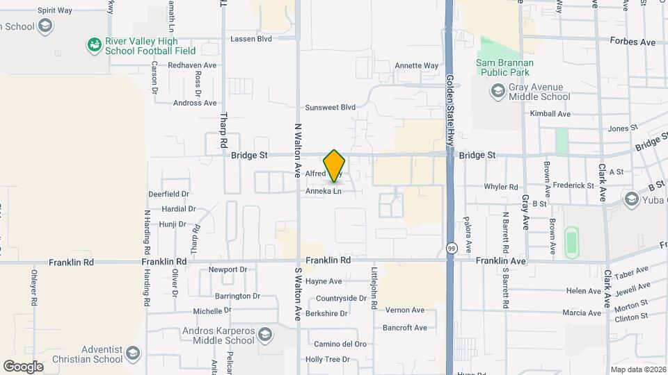 1513-1533 Anneka Ln Mapa y Detalles de la Ubicación