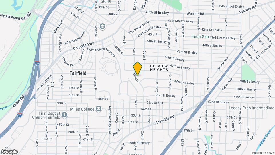 4821 Court I Map and Location Details