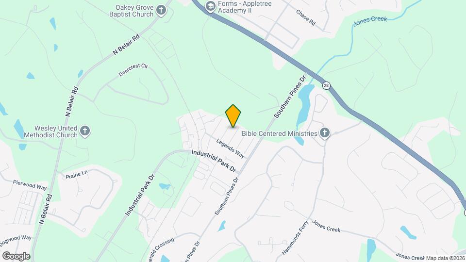 325 Hogan Way Map and Location Details