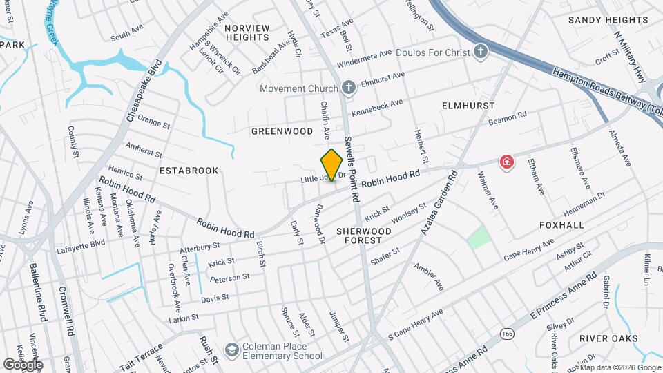 3053 Tree Chop Rd Map and Location Details