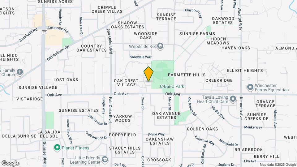 8213 Fox Meadow Pl Map and Location Details
