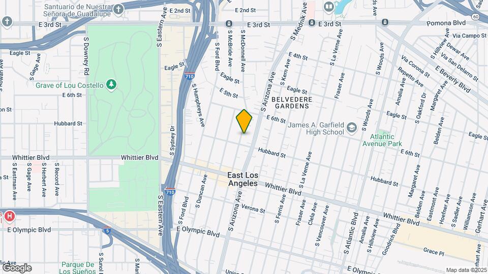 666 S McDonnell Ave Map and Location Details