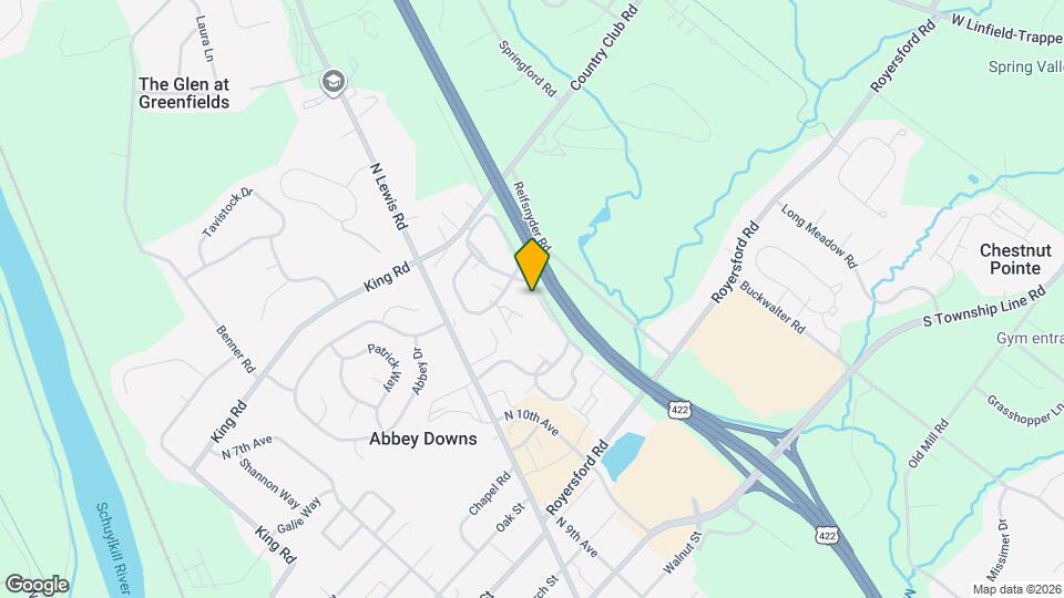 1116 Foxmeadow Dr Map and Location Details