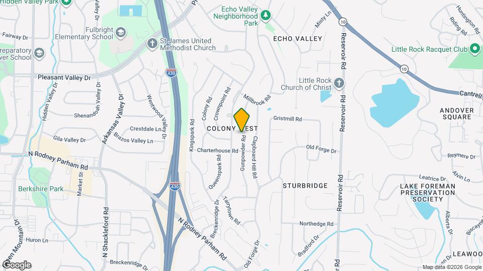 2300 Gunpowder Rd Mapa y Detalles de la Ubicación