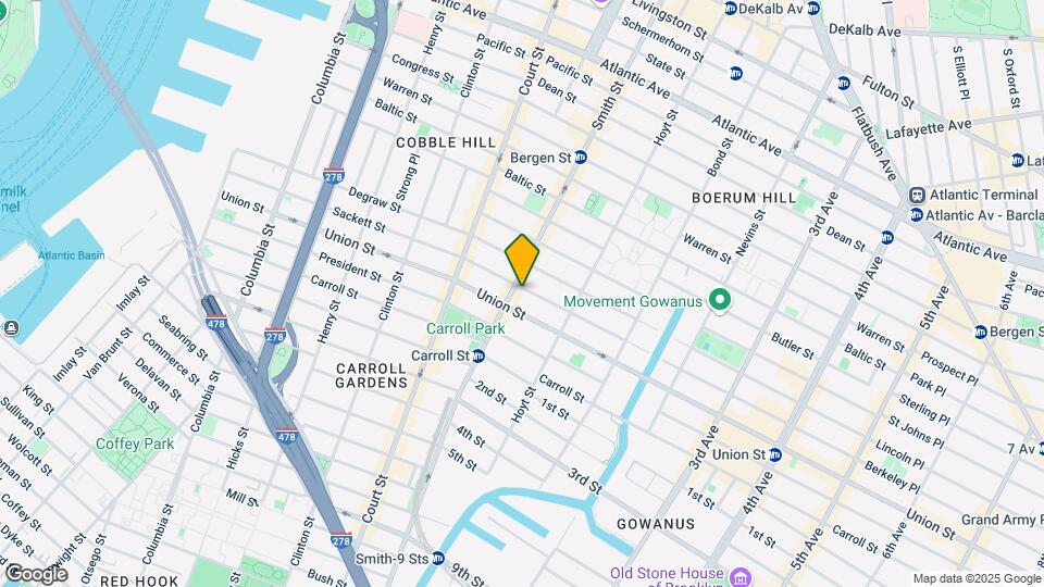 376 Sackett St Map and Location Details