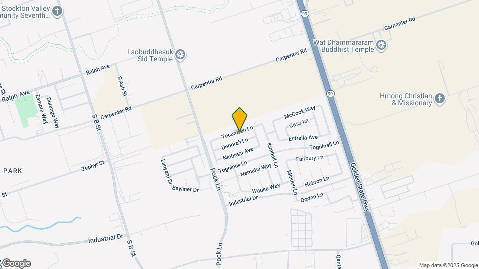 2730 Tecumseh Ln Map and Location Details