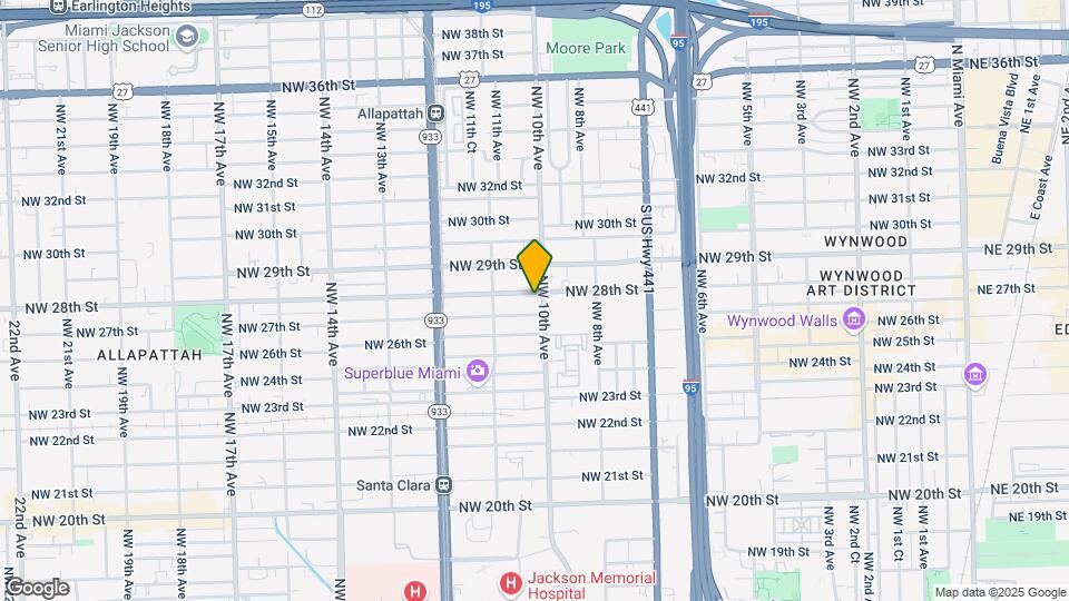 2720 NW 10th Ave Map and Location Details