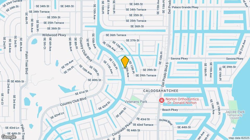 3828 SE 12th Ave Mapa y Detalles de la Ubicación