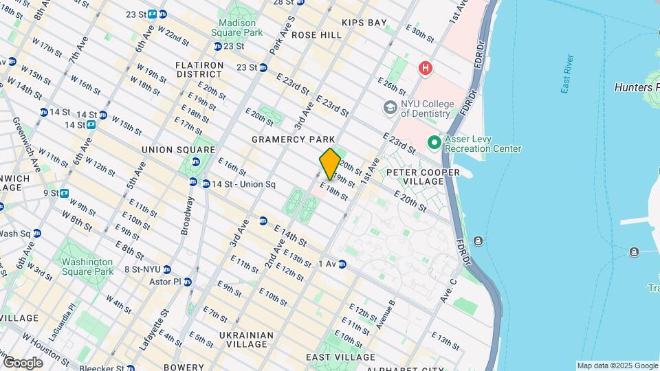 317 E 18th St Mapa y Detalles de la Ubicación