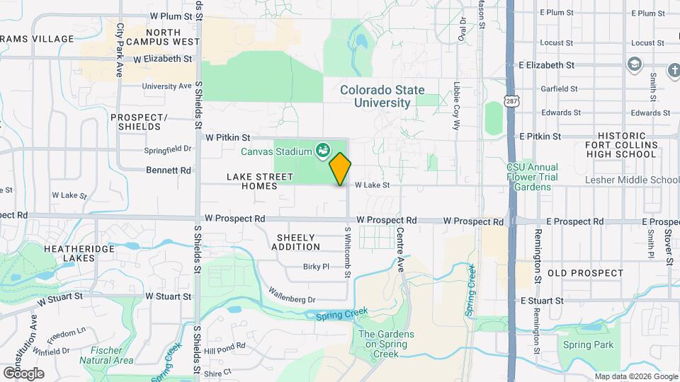 605 W Lake St Mapa y Detalles de la Ubicación