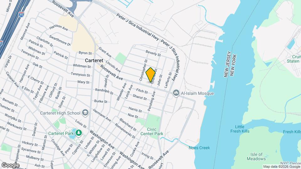 594 Roosevelt Ave, Unit second floor apt 2b Map and Location Details