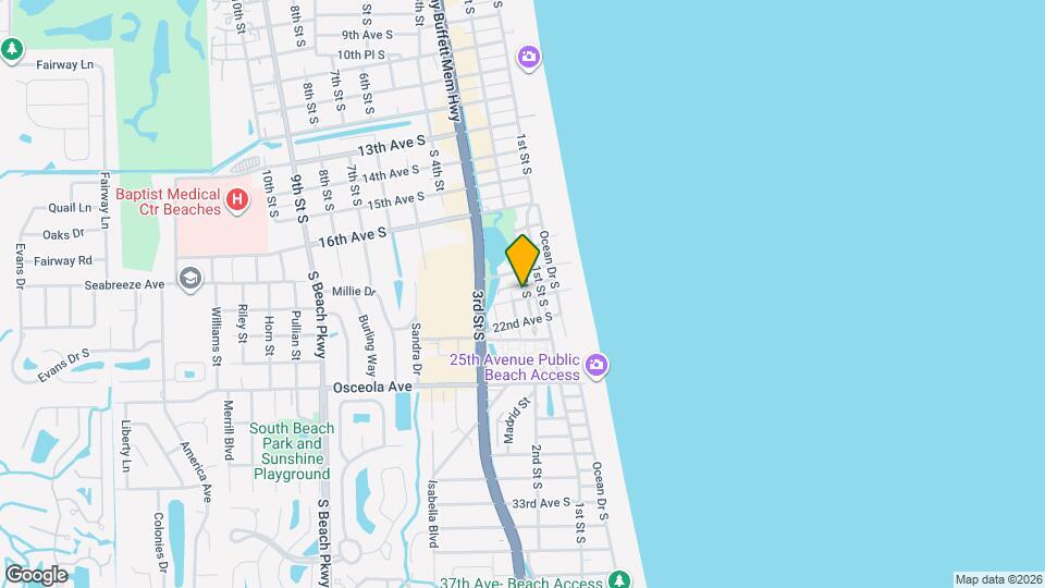 2074 2nd St S Map and Location Details