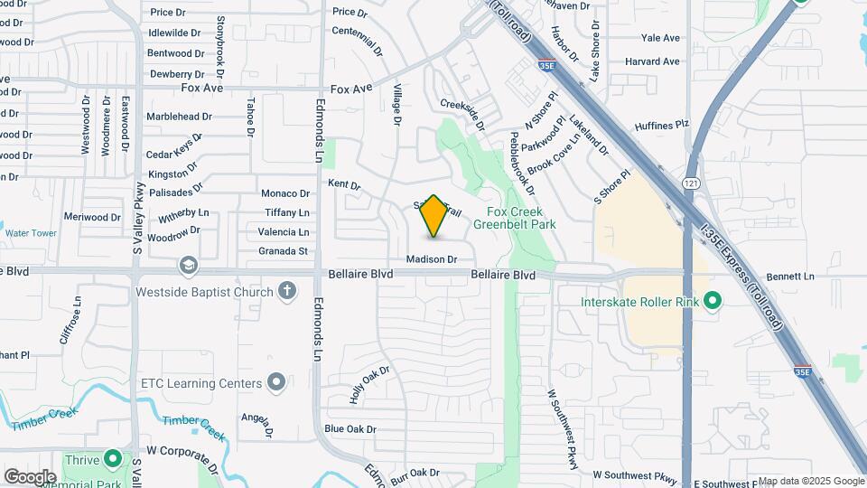850 Auburn Dr Map and Location Details