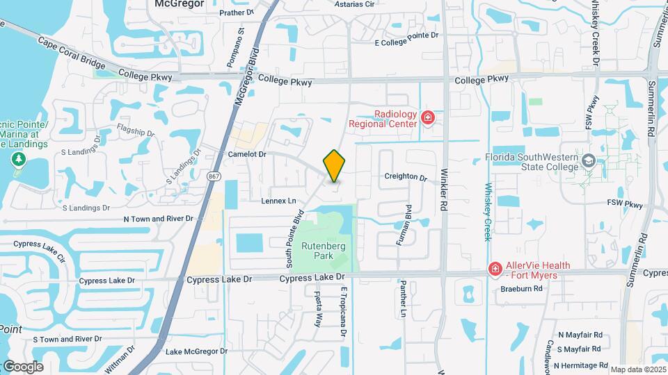 South Pointe Villas Map and Location Details