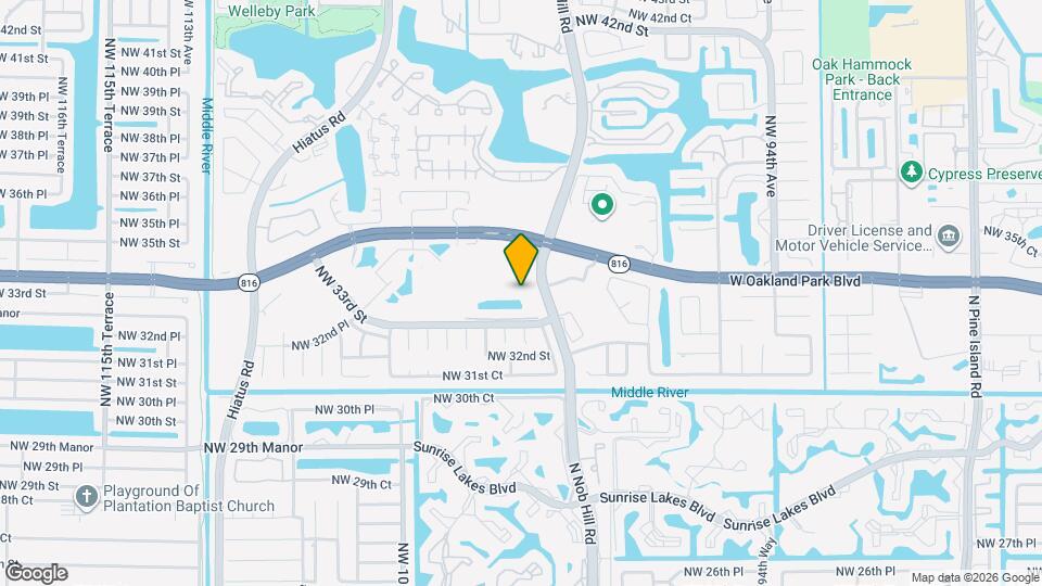 3361 NW 101st Ave Map and Location Details