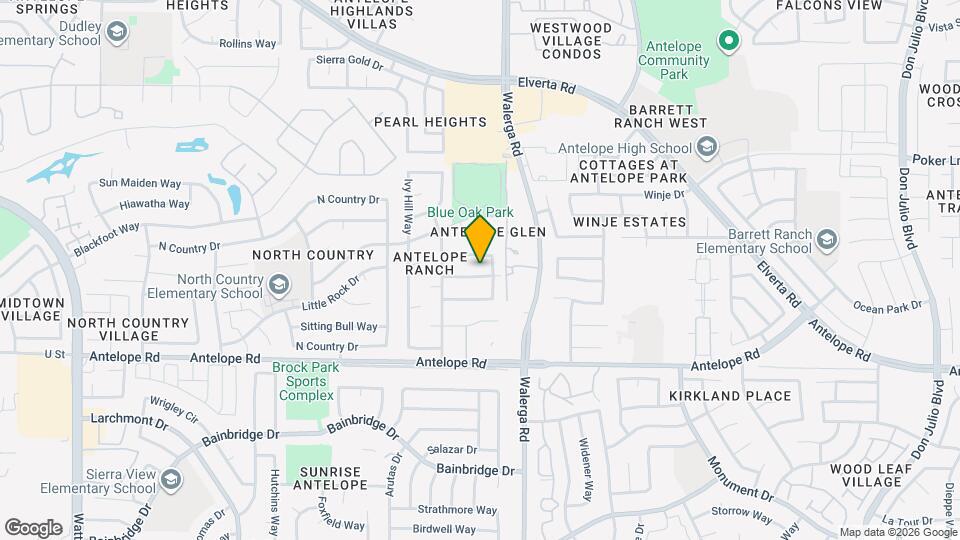 4229 Gold Ridge Way Map and Location Details