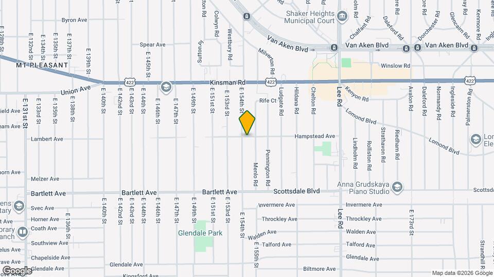 3621 E 154th St, Unit 1 Mapa y Detalles de la Ubicación