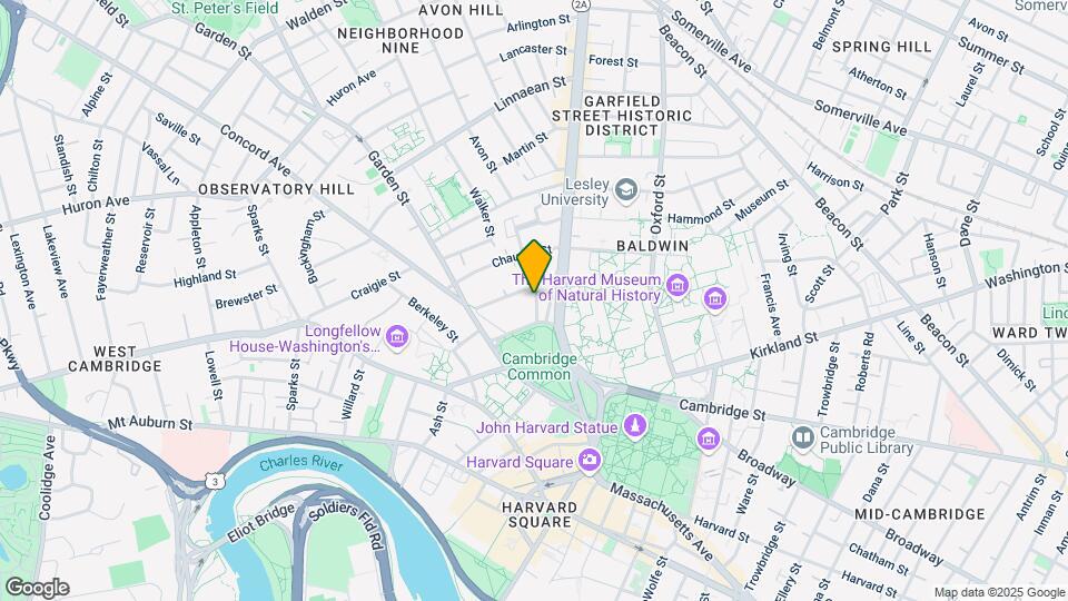 46 Follen St, Unit 207 Map and Location Details