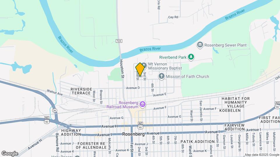 1907 Avenue C Map and Location Details