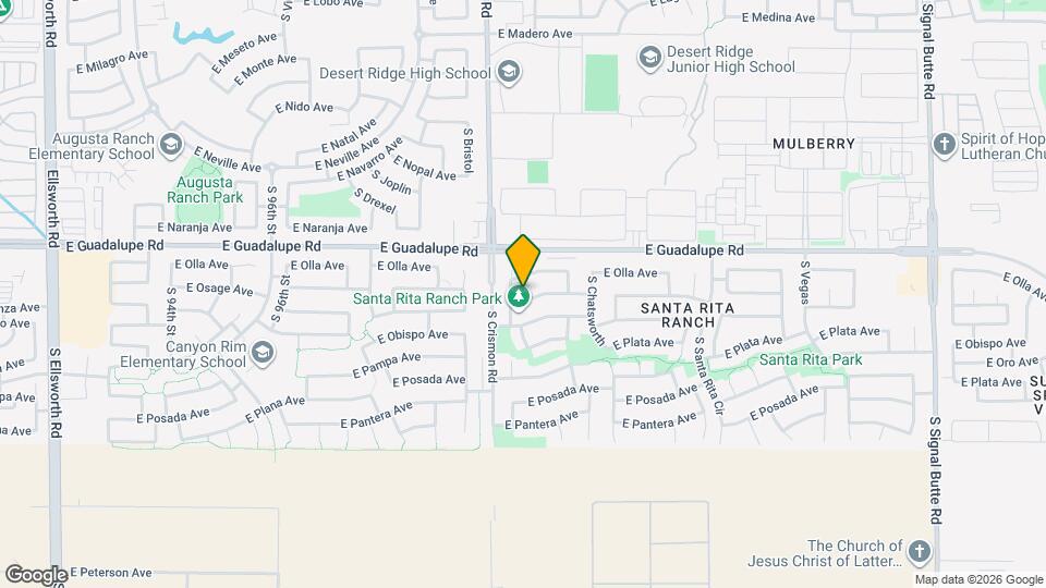 10044 E Osage Ave Map and Location Details