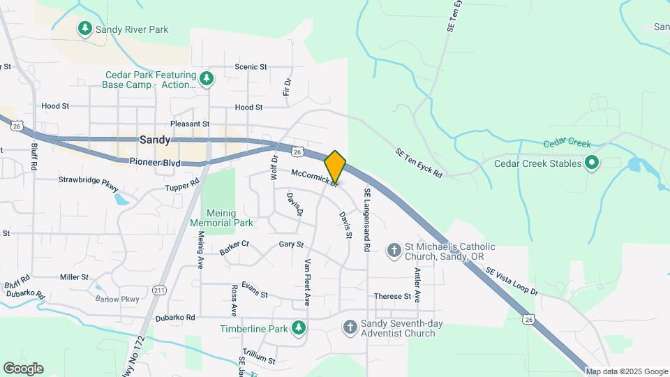 40000 McCormick Dr Map and Location Details