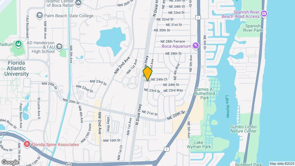 2419 NE 2nd Ave Mapa y Detalles de la Ubicación
