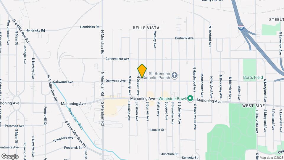 103 N Osborn Ave Map and Location Details