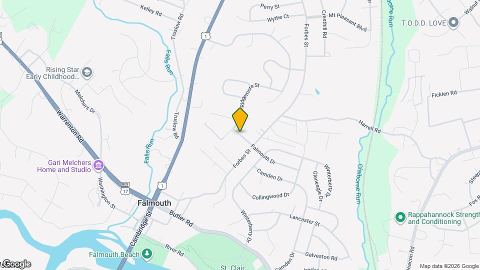 601 Forbes St Map and Location Details