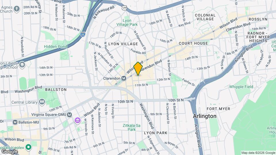 1220 N Fillmore St, Unit 909 Map and Location Details