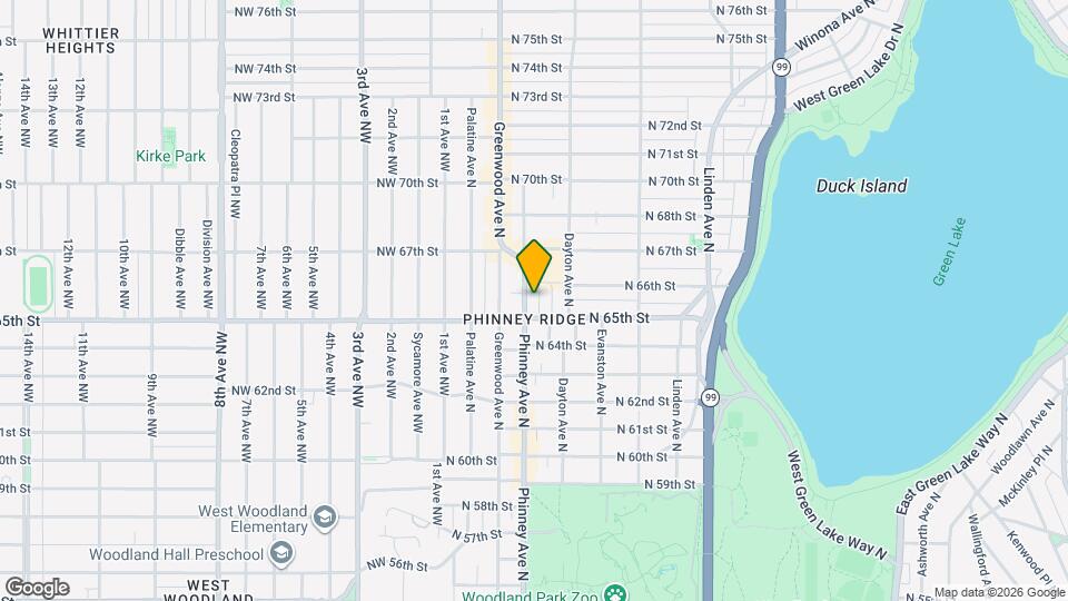 6514 Phinney Ave N Map and Location Details