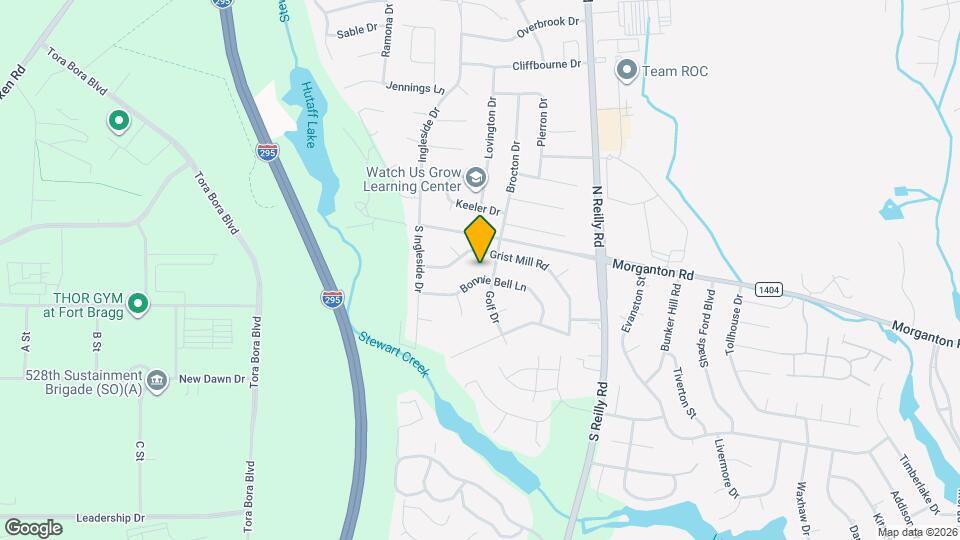 6604 Bonnie Bell Ln Map and Location Details