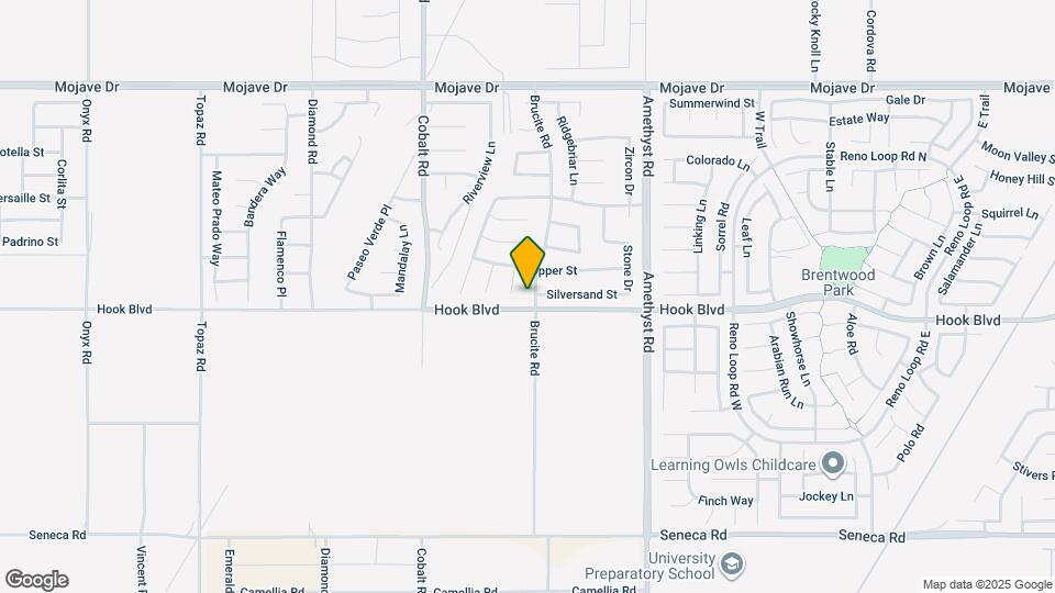 14936 Brucite Rd Map and Location Details