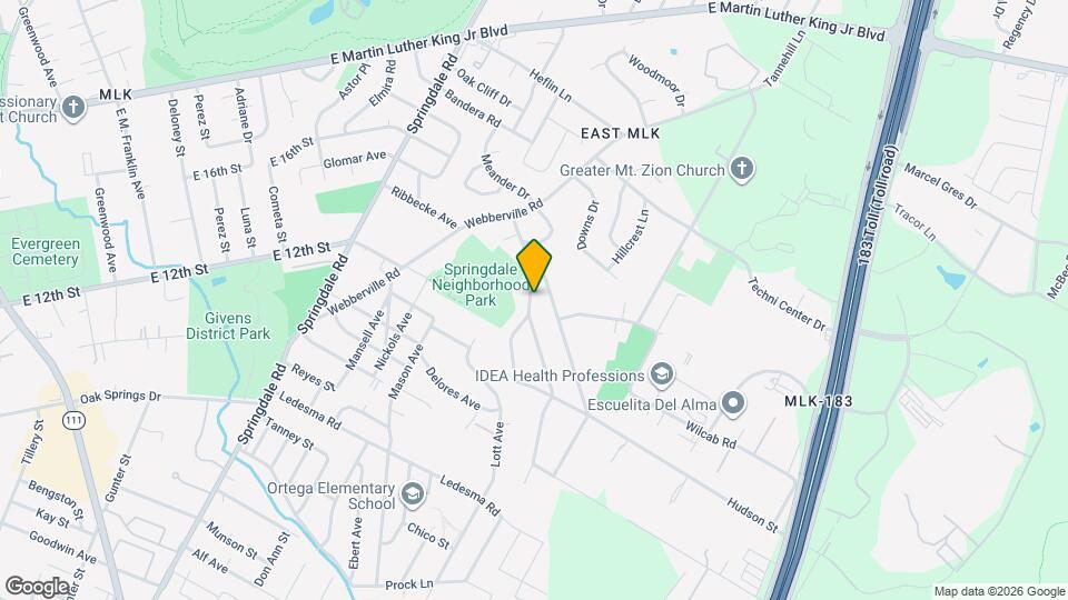 1307 Fort Branch Blvd, Unit SI ID1492694P Map and Location Details