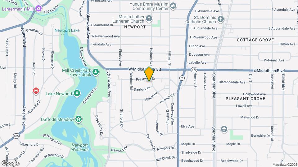 4012 Hudson Dr Map and Location Details