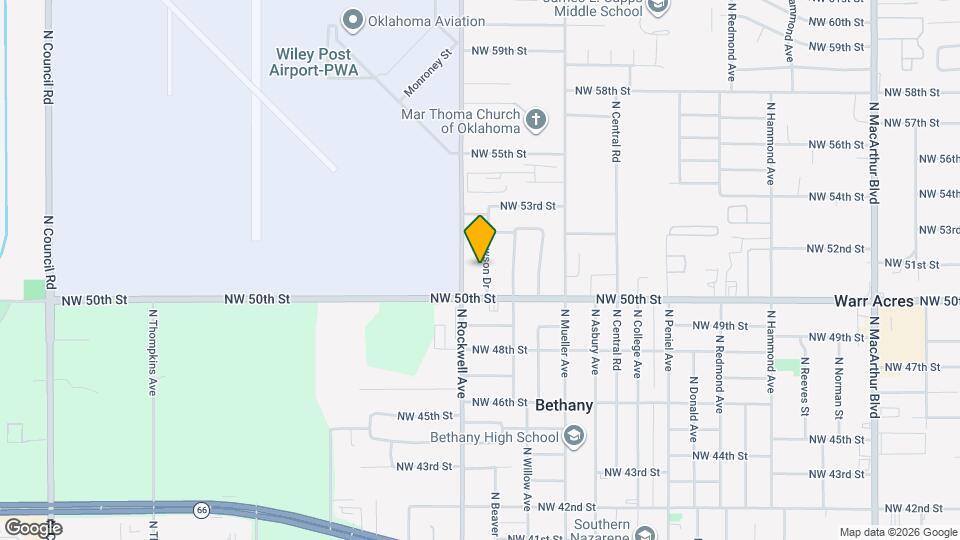 5111 N Dawson Dr Mapa y Detalles de la Ubicación