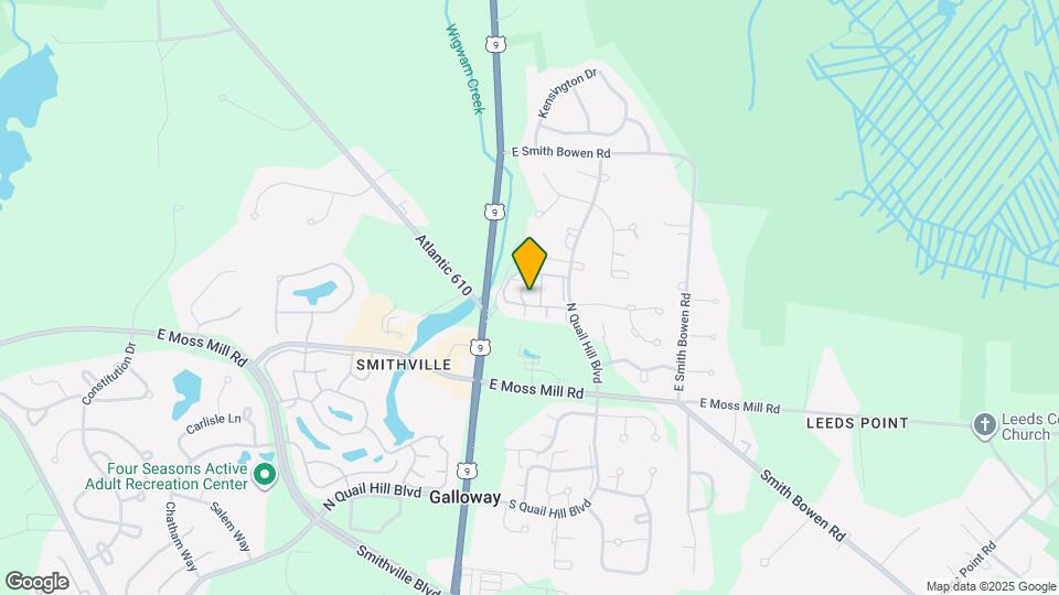 853 E Fishers Creek Rd Map and Location Details