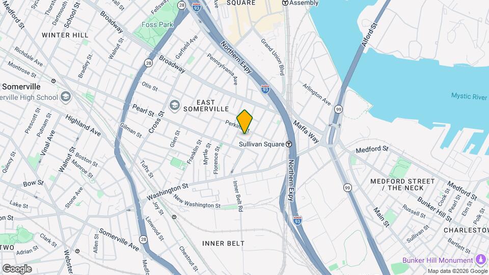 7 Wheeler St, Unit 3 Mapa y Detalles de la Ubicación