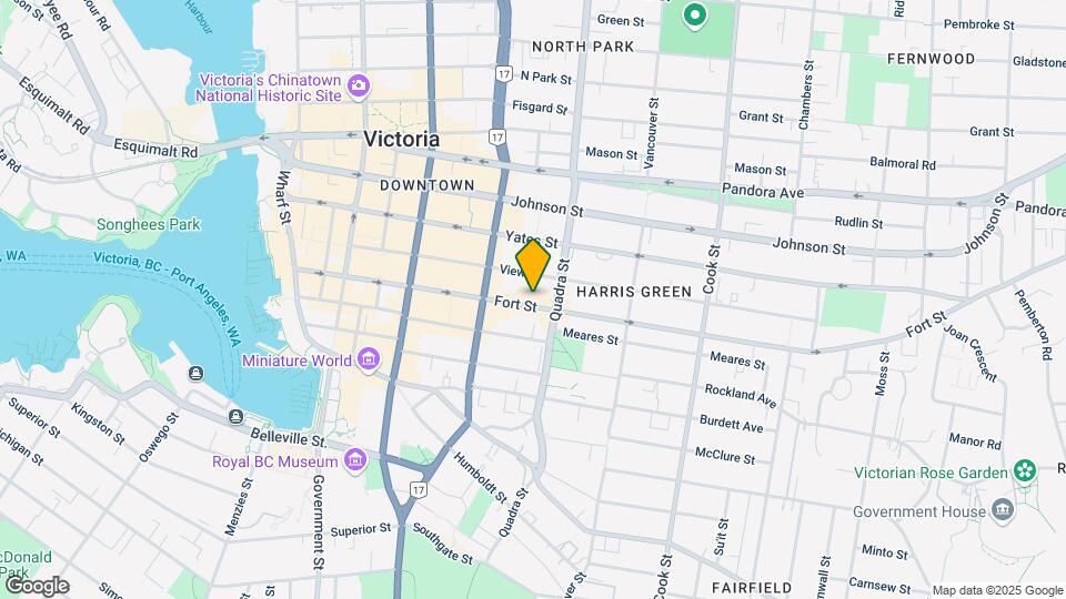 840 Fort St Map and Location Details