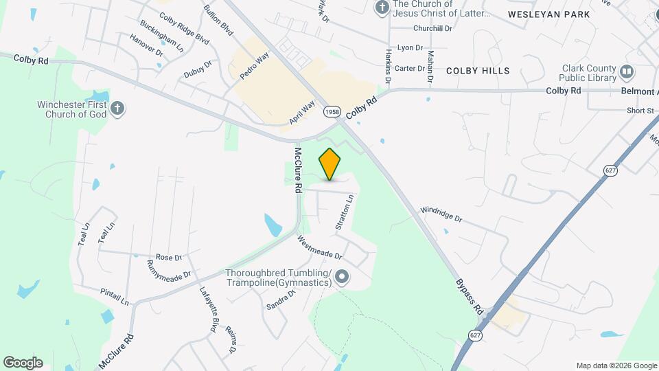 312 McDowell Dr Map and Location Details