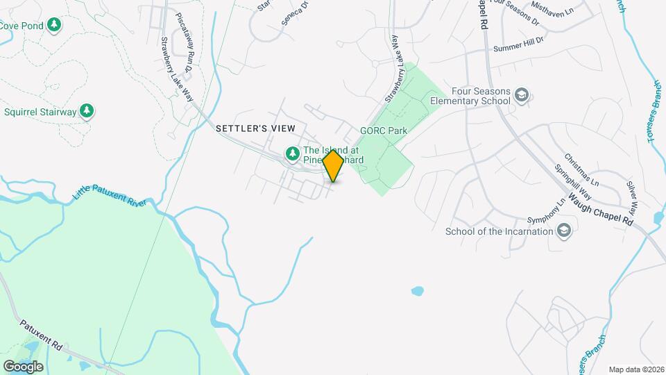 2609 Sour Dock Dr Mapa y Detalles de la Ubicación