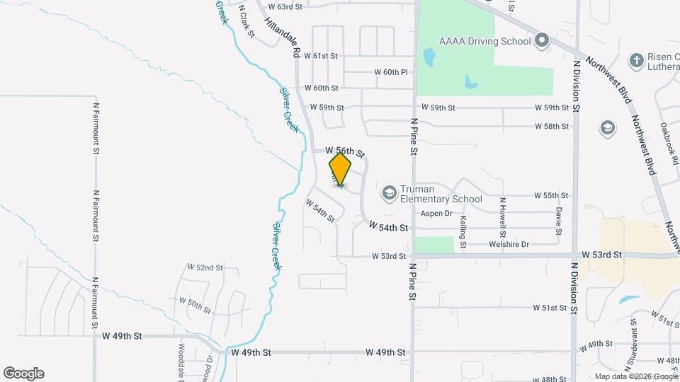 2609 W 55th St Mapa y Detalles de la Ubicación