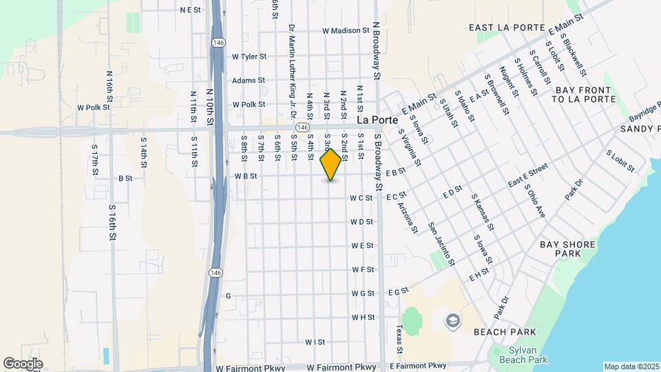 315 S 3rd St Map and Location Details