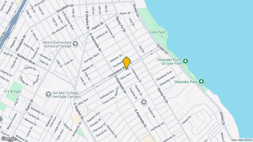 425 Louisiana Ave Map and Location Details