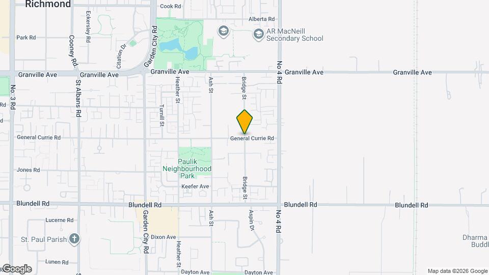 70XX Bridge St Map and Location Details