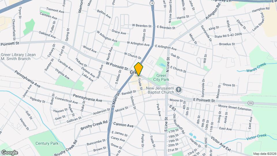 114 Trade St Map and Location Details