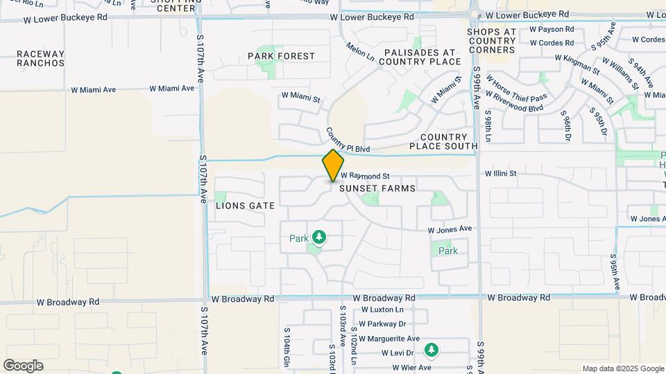 10342 W Illini St Map and Location Details