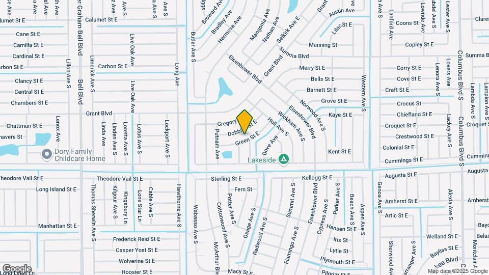 935 Green St E Map and Location Details