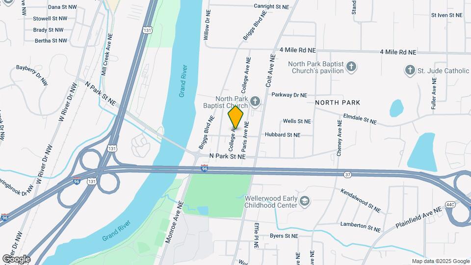 501 Hubbard St NE Mapa y Detalles de la Ubicación