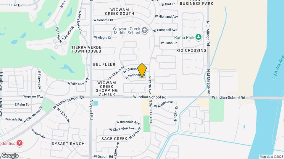 12724 W Honeysuckle St Map and Location Details