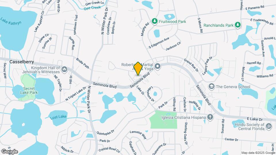1431 Seminola Blvd Map and Location Details